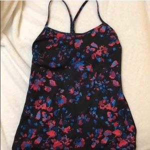 LIKE NEW 💖 Lululemon Power Y Patterned Yoga Tank